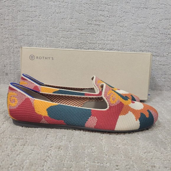 Rothy's The Loafer Moroccan Amber Slip On Shoes Womens Size 7 - Picture 2 of 11